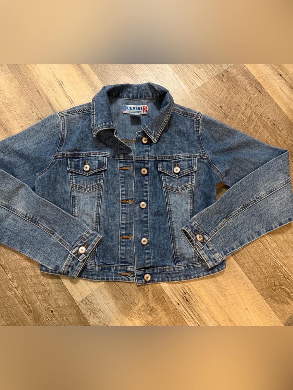 Vintage Made in the USA Blue Denim Jacket